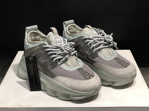 Italian luxury jewelry Versace_Versace 18 autumn and winter new men and women fashion trends thick bottom low-top casual sports shoes 36-45 yards-4d5e0c1c